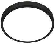 Briloner 3709-015 - LED RGBW Димируем плафон LED/22W/230V черен + д.у.