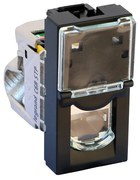 Legrand Розетка RJ45 cat.6A STP 1 мод. цвят Черен Mosaic - 079173L