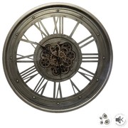 Стенен часовник atmosphera Gaby, Механизъм, Ø80 см, Метал