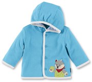 Sterntaler - Памучно бебешко палтенце с UV защита - Вълк