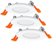 Osram - Комплект от 3 вградени LED осветителни тела SLIM LED/4,5W/230V