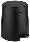 Черно пластмасово кошче за боклук с педал 3 l Portes – Allstar