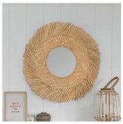 Atmosphera - Огледало AEL Ø 80 см тръстика