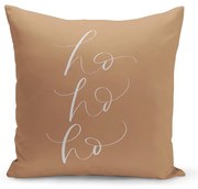 Кафява коледна декоративна калъфка за възглавница , 43 x 43 cm Christmas Noel - Kate Louise