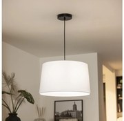 Brilagi - LED полилей на кабел CERIA 1xE27/40W/230V, диаметър 45 см, бял