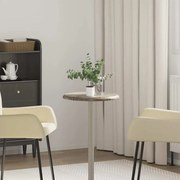 149191 vidaXL Плот за маса, сив, Ø40x2,5 см, мрамор