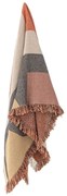 Кафяво одеяло от рециклиран памук 130x160 cm Arni – Bloomingville