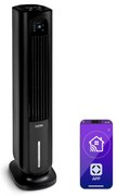Klarstein Polar Tower Smart, вентилатор, охладител на въздуха, 7L, 85W, дистанционно управление, 5x охладителни кутии