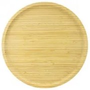 Horecano - Бамбуково плато кръгло ф26xh1,5см (A1041S)