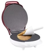 Beper - Вафленник 2 в 1 1000W/230V червен