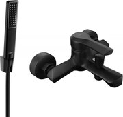 Mexen Sabre R72 батерия за вана със душ комплект, черна - 7213R72-70