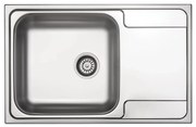 Deante ZEO_011C - Кухненска мивка SOUL 50x79 см сатен