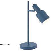 Модерна настолна лампа синя - Stijn