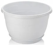 Serinova - Висяща саксия и кука 1.7L бяла (SM01 - 01001)