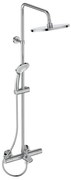Душ система с термостатен смесител за вана/душ Ceratherm T25, A7629AA, Vidima