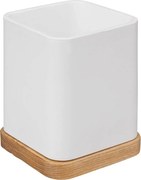 Поставка за четки за зъби 5five Natureo, Смола - Бял