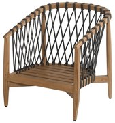 Дървен градински стол в естествен цвят Bora Bora - Hartman