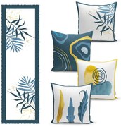 Комплект калъфки за възглавници и покривка 5 броя - Mila Home