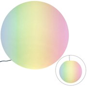 Интелигентна външна лампа бяла 77 см IP65 с LED - Nura