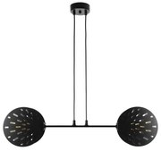 Полилей ПРАТО Морз, черен, 2xE27