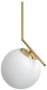 Пендел- СТЪКЛЕНА топка White/Gold G106-1W Gold White