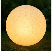 Външно декоративно осветително тяло LUMISTONE 1xE27/15W/230V IP65 диаметър 38 см