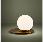 Eglo 39954 - Настолна лампа ARENALES 1xE27/40W/230V златист