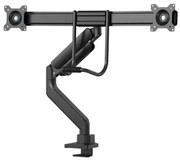 Стойка Neomounts by NewStar Screen Desk Mount 2 screens (topfix clamp & grommet), Black