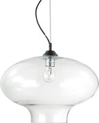 Ideal Lux - Пендел BISTRO 1xE27/60W/230V Ø 40 см прозрачен