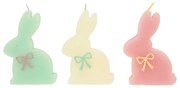 С великденски мотиви свещи в комплект 3 бр. време на горене 2 час Bunny – Meri Meri