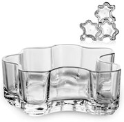 Vitrum - Стъклена купа 360мл PUZZLE VM-1316000