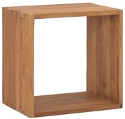 326132 vidaXL Нощен шкаф, 40x30x40 см, тиково дърво масив