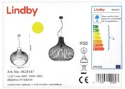 Lindby - Пендел FRANCES 1xE27/60W/230V