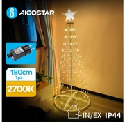 Aigostar-LED Екстериорна коледна декорация LED/3,6W/31/230V 2700K 180 см IP44