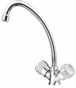 Смесител за кухня КУИК ICF 7009873C M7119, месингов, хром