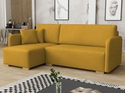 Ъглов диван Комо-жълт