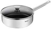 Тиган от неръждаема стомана с капак ø 24 cm Cook Eat - Tefal