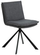 Тъмносив трапезен стол Flynn - Actona