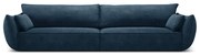 Тъмносин диван 248 cm Vanda - Mazzini Sofas