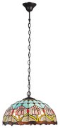 Brilagi - Тифани витражен полилей на верига LORAS 2xE27/60W/230V