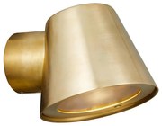 Nordlux - Външно стенно осветително тяло ALERIA 1xGU10/35W/230V IP44 месинг