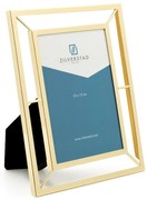 Метална стояща/висяща рамка в златисто 10x15 cm Prisma – Zilverstad