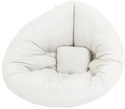 Бял релаксиращ детски фотьойл Mini Nido - Karup Design
