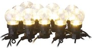 LED Екстериорни декоративни лампички 10xLED/10м IP44 прозрачни