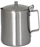 Иноксова каничка за кафе с капак 600мл (800506)