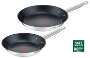 Тигани от неръждаема стомана 2 бр. Cook Eat - Tefal