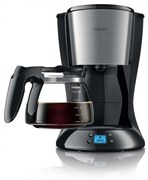 Кафемашина Philips HD7461-20-BL, 1000W, 1,2 Л, Aroma Twister, Индикатор за нивото на водата, Таймер, Черен