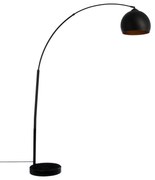 Лампион atmosphera Hyto, Метал и Мрамор, Черен, 177 cm