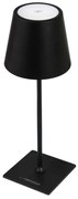 Лампа за бюро Esperanza Miram ELD119K, 3W, 300 lm, LED, 2400 mAh, USB, 3 режима, Черен
