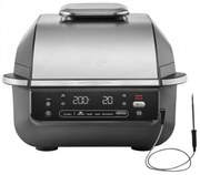 Фритюрник с горещ въздух и грил 5в1 Ninja Foodi Smart EG351EU, 1760W, 5.7 л, До 4 порции, 5 режима, Cyclonic Air, Smart Cook, Керамично покритие, Черен/инокс